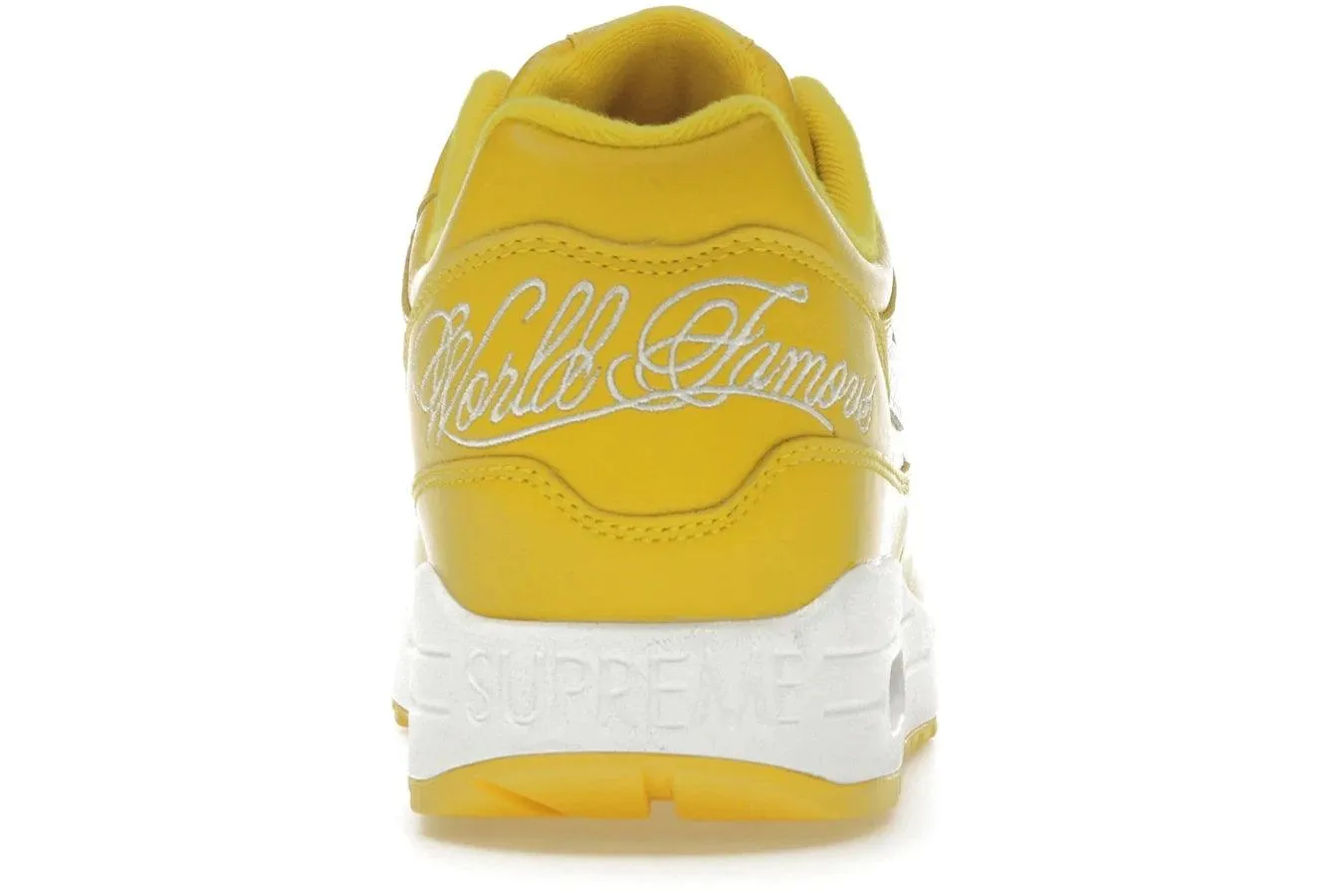 Nike Air Max 1 '87 SP Supreme Speed ??Yellow Nike Air Max casual shoes