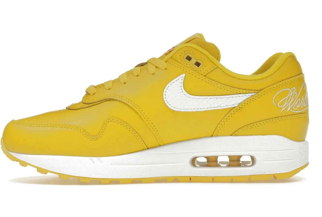 Nike Air Max 1 '87 SP Supreme Speed ??Yellow Nike Air Max casual shoes