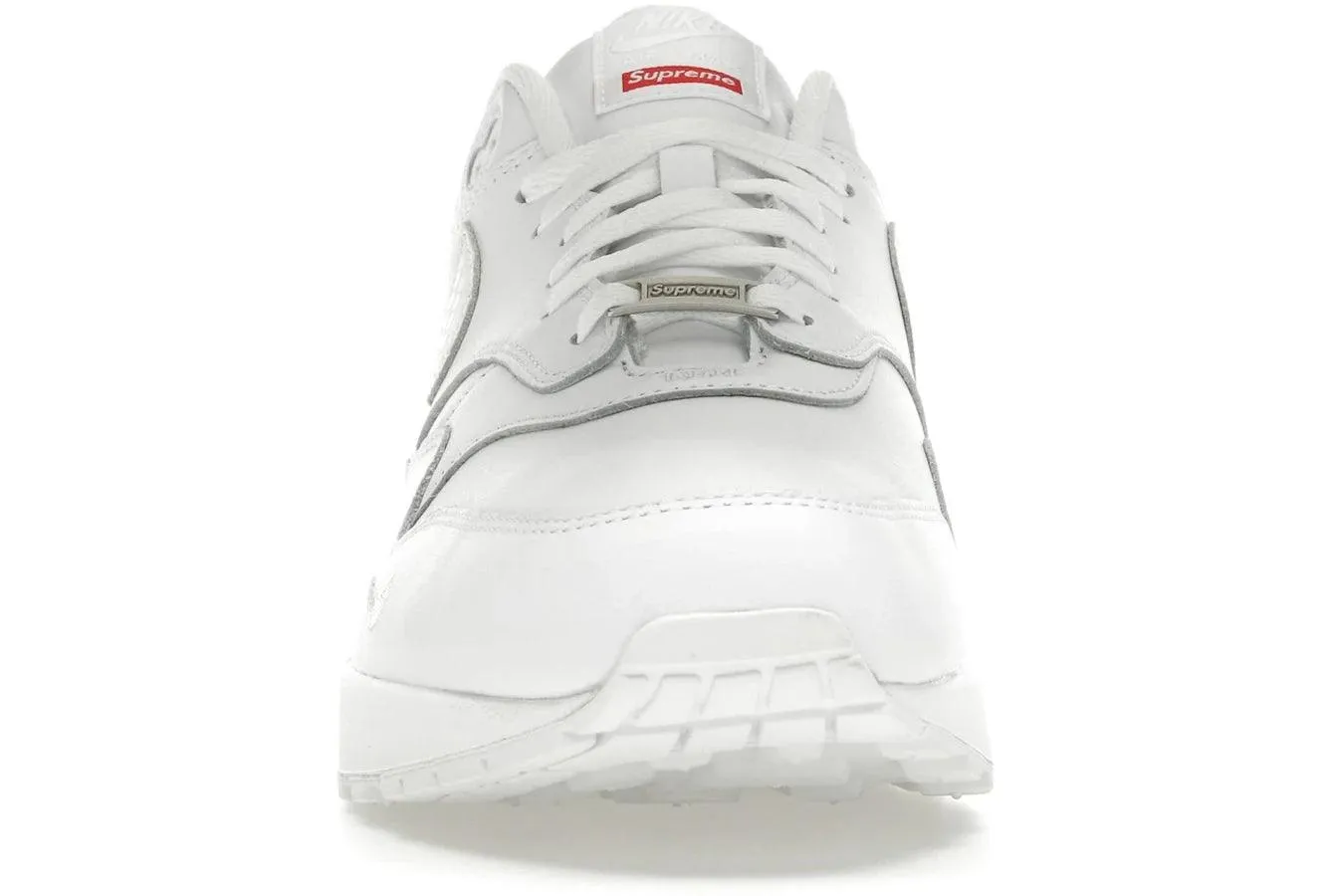 Nike Air Max 1 '87 SP Supreme Triple White Nike Air Max casual shoes