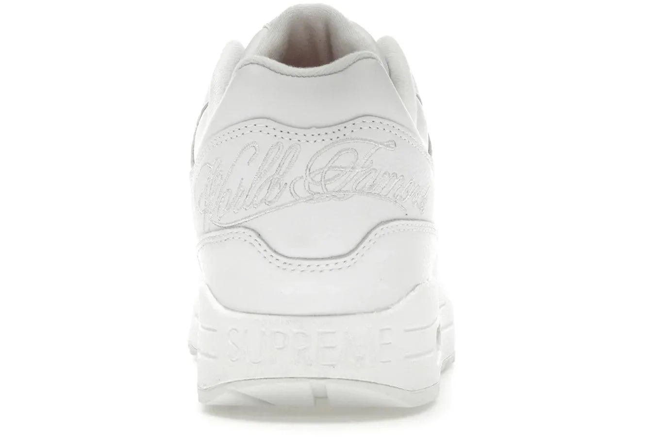 Nike Air Max 1 '87 SP Supreme Triple White Nike Air Max casual shoes