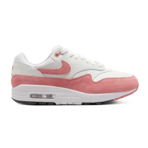 Nike Air Max 1 '87 White Canyon Pink Nike Air Max casual shoes with visible air tech