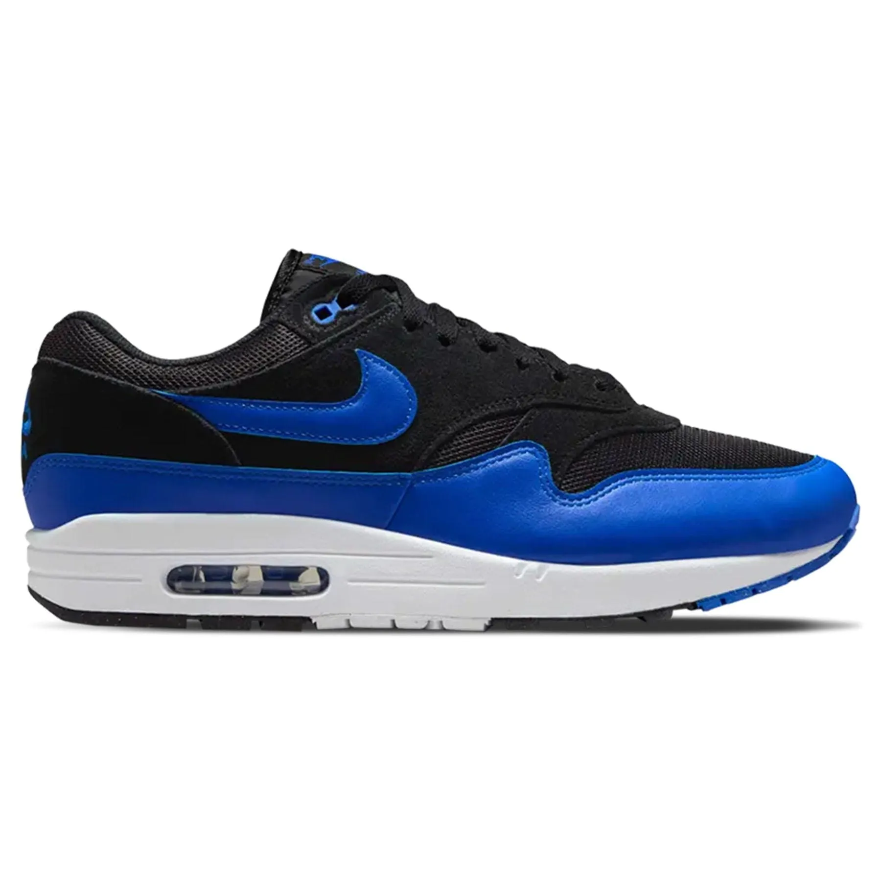 Nike Air Max 1 Essential 'Black Hyper Royal' Nike Air Max running sneakers