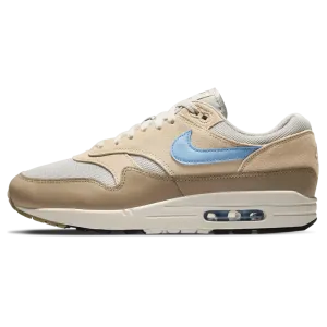 Nike Air Max 1 Essential 'Light Bone Psychic Blue' Nike Air Max lifestyle sneakers with sport details