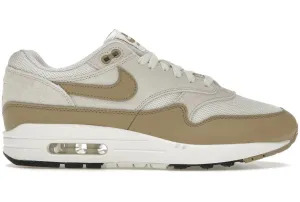 Nike Air Max 1 Essential Phantom Khaki Nike Air Max casual shoes with visible air tech