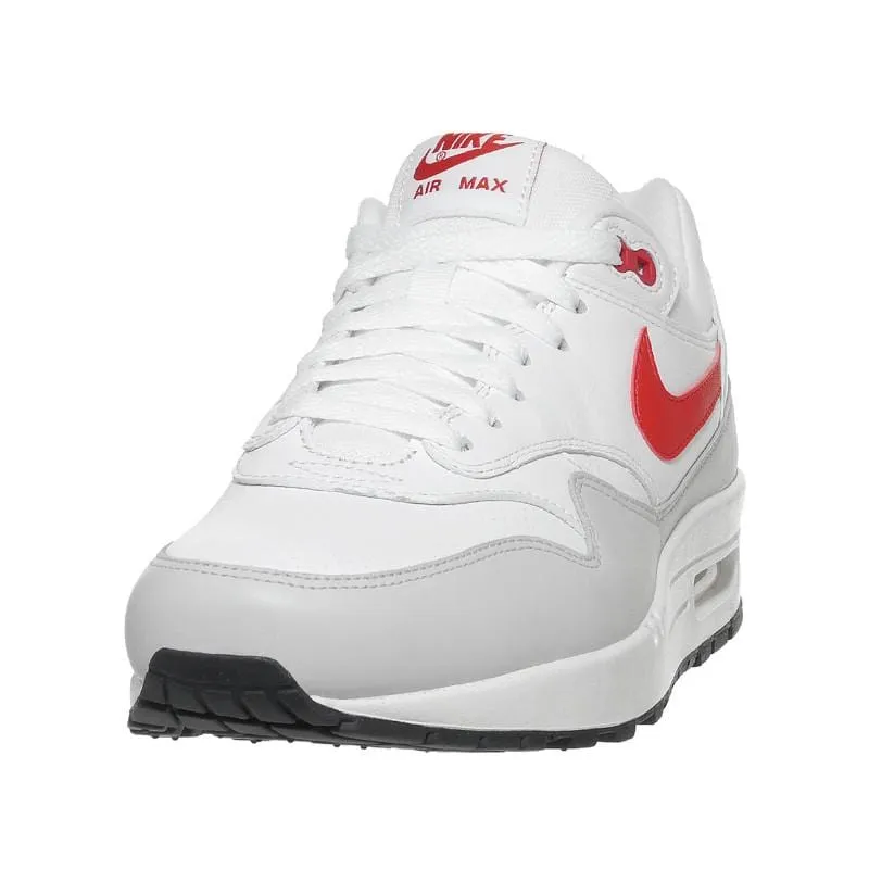 Nike Air Max 1 'Leather' White-University Red Nike Max Plus series