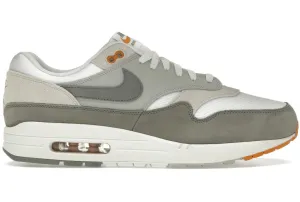 Nike Air Max 1 Light Iron Ore Flat Pewter Nike Air Max casual shoes with visible air tech