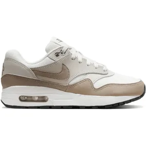 Nike Air Max 1 Light Orewood Brown Khaki Nike Air Max casual shoes with visible air tech