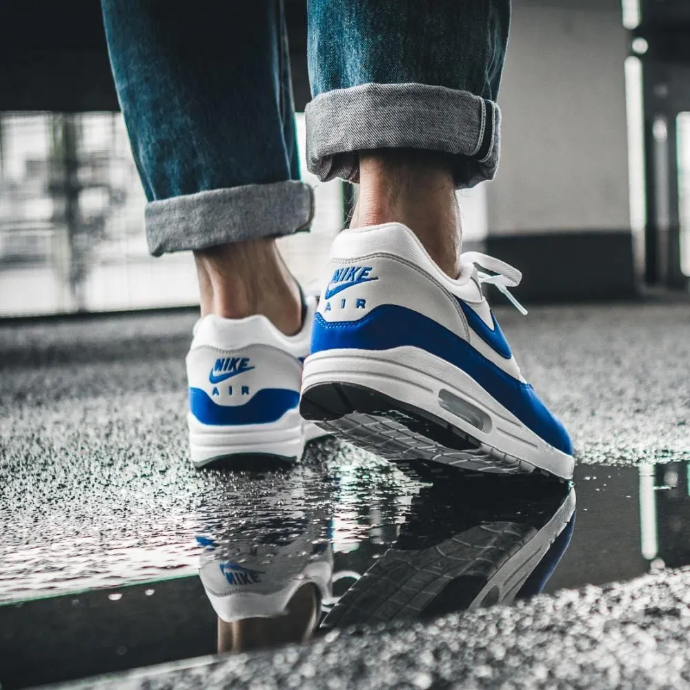 Nike Air Max 1 OG Anniversary White-Game Royal Nike Max Plus series