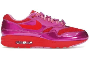 Nike Air Max 1 PRM Valentine??s Day Playful Pink Nike Air Max casual shoes with visible air tech
