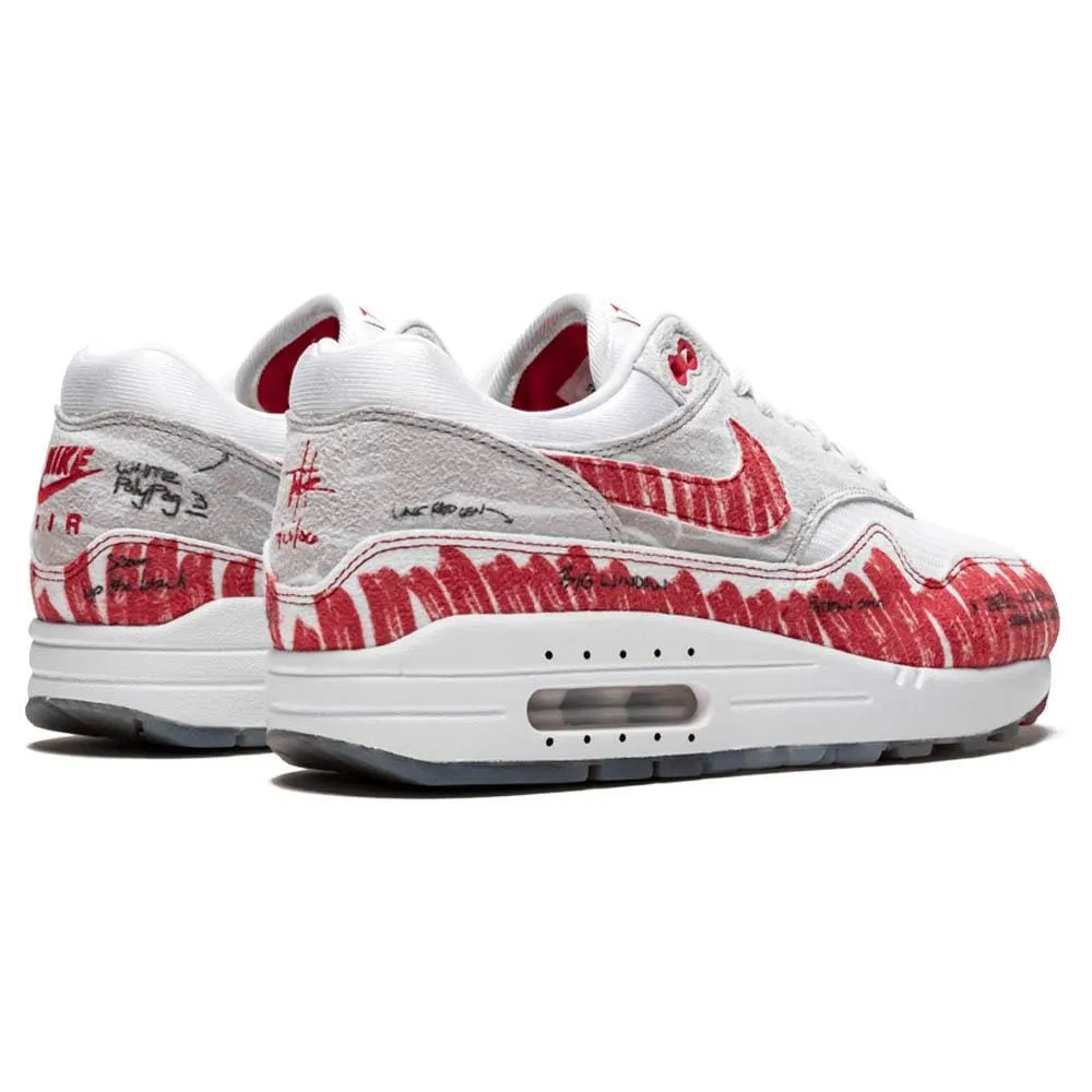 Nike Air Max 1 Tinker 'Sketch To Shelf - University Red' Nike Max Plus series
