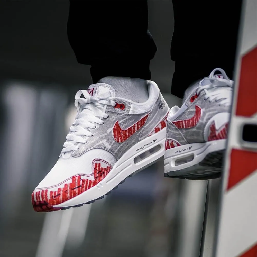 Nike Air Max 1 Tinker 'Sketch To Shelf - University Red' Nike Max Plus series