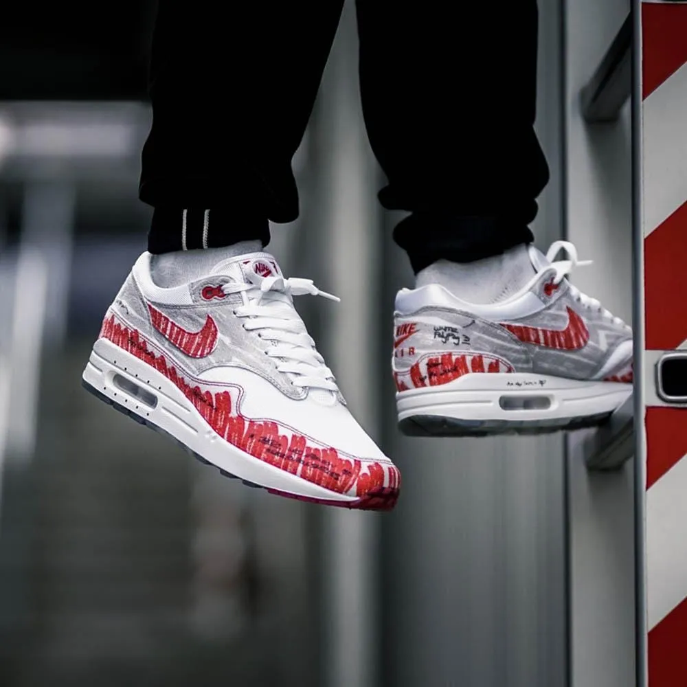 Nike Air Max 1 Tinker 'Sketch To Shelf - University Red' Nike Max Plus series