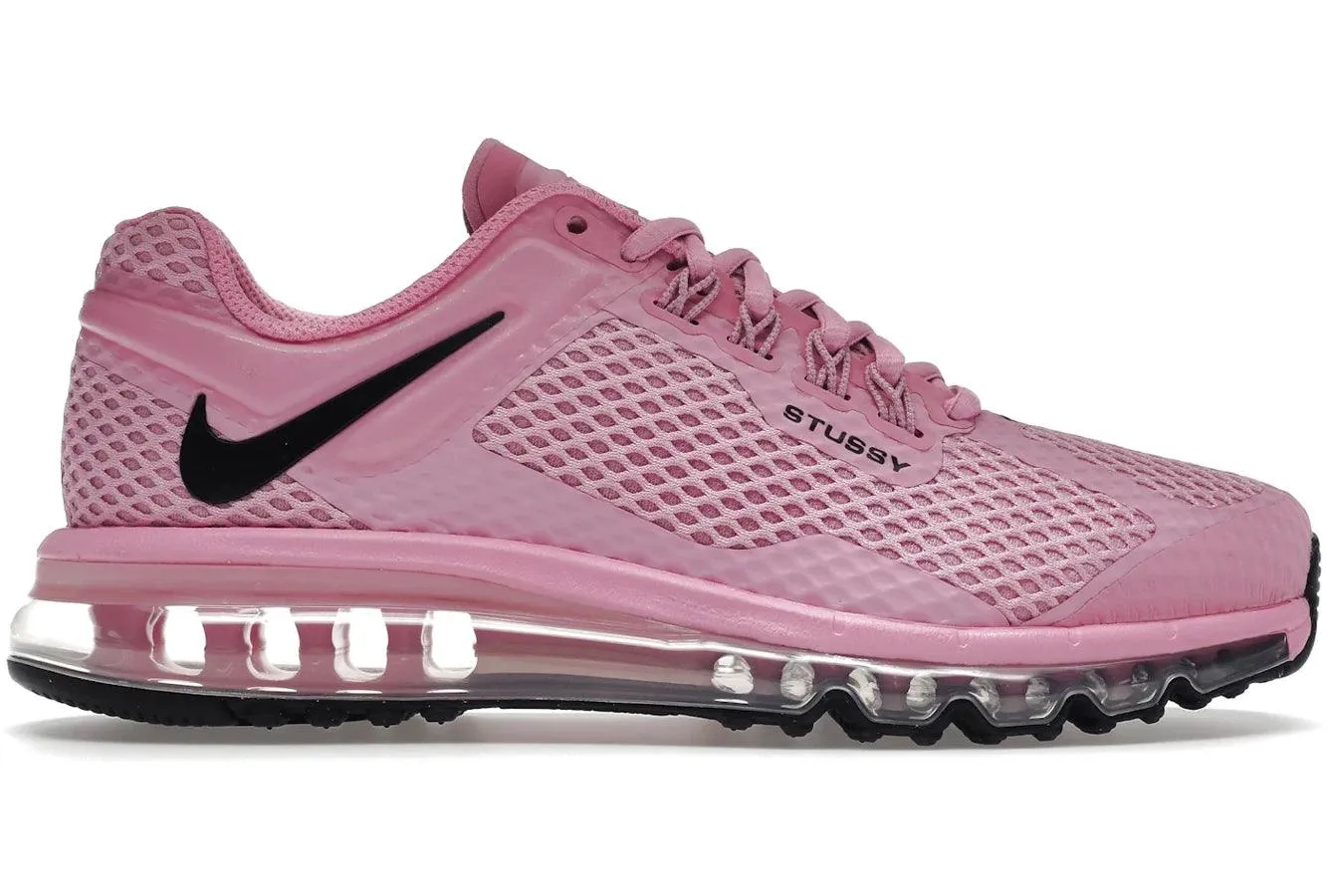 Nike Air Max 2013 Stussy Pink Nike Air Max casual shoes with visible air tech
