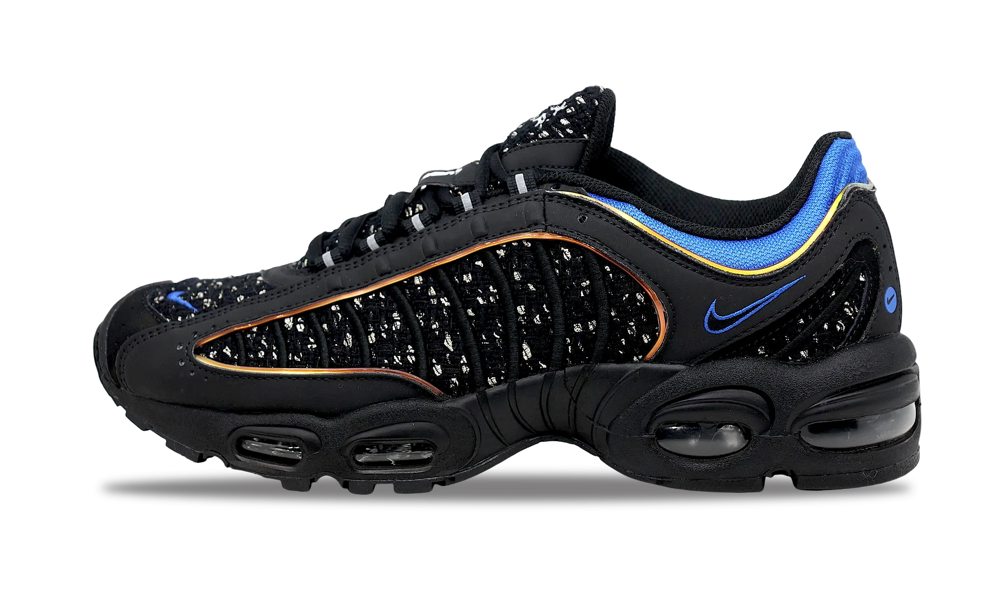 Nike Air Max 4 Tailwind x Supreme Black Cobalt (AT3854-001) Men's Size 5-13 nike air max versatile running and casual sneakers