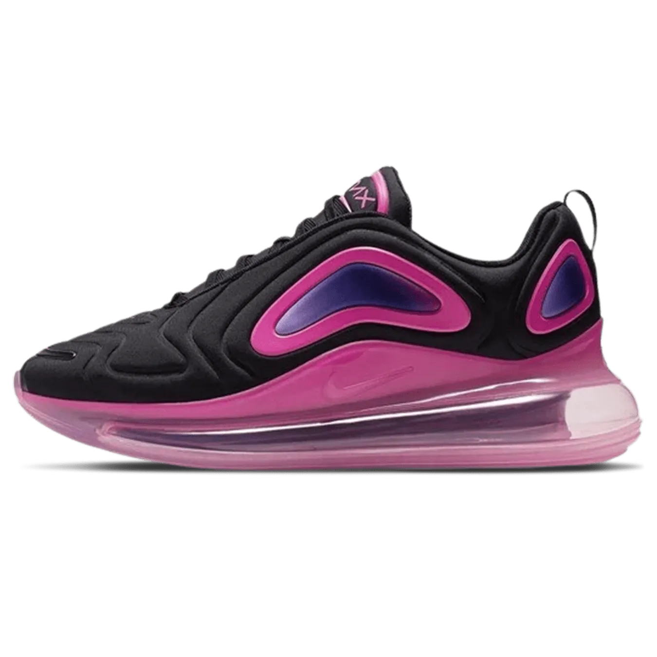 Nike Air Max 720 'Black Pink Blast' Nike Air Max lifestyle sneakers with sport details
