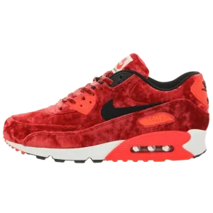 Nike Air Max 90 Anniversary Red Metallic Gold nike air max 90 lightweight athletic sneakers