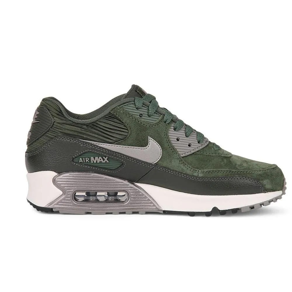Nike Air Max 90 Carbon Green Leather Trainers Nike Air Max collection