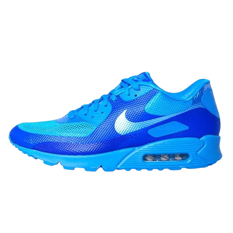 Nike Air Max 90 Hyperfuse "Blue Glow" nike air max 90 lightweight athletic sneakers