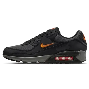 Nike Air Max 90 'Jewel - Black Safety Orange' nike air max 90 lightweight athletic sneakers
