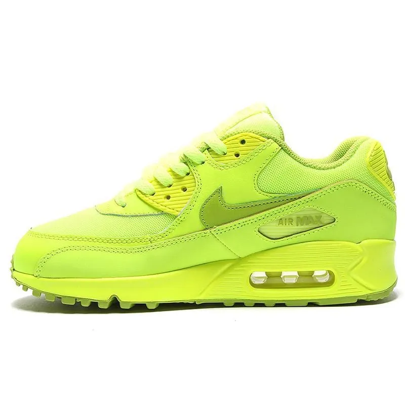 Nike Air Max 90 Junior 'Flood Yellow' nike air max 90 lightweight athletic sneakers