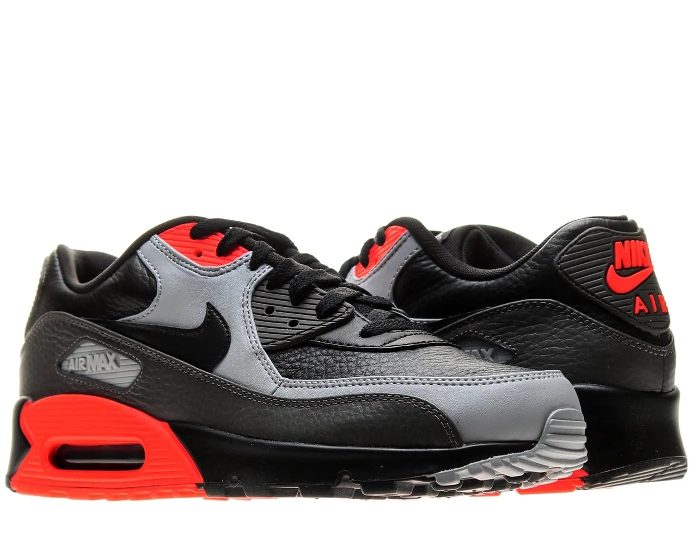 Nike Air Max 90 LTR 'Black Medium Ash Total Crimson' Nike Air Max collection