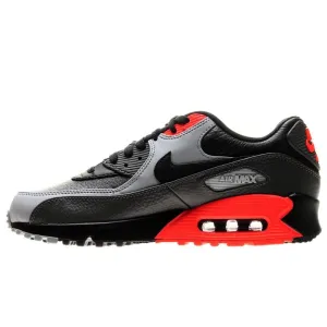 Nike Air Max 90 LTR 'Black Medium Ash Total Crimson' nike air max 90 lightweight athletic sneakers
