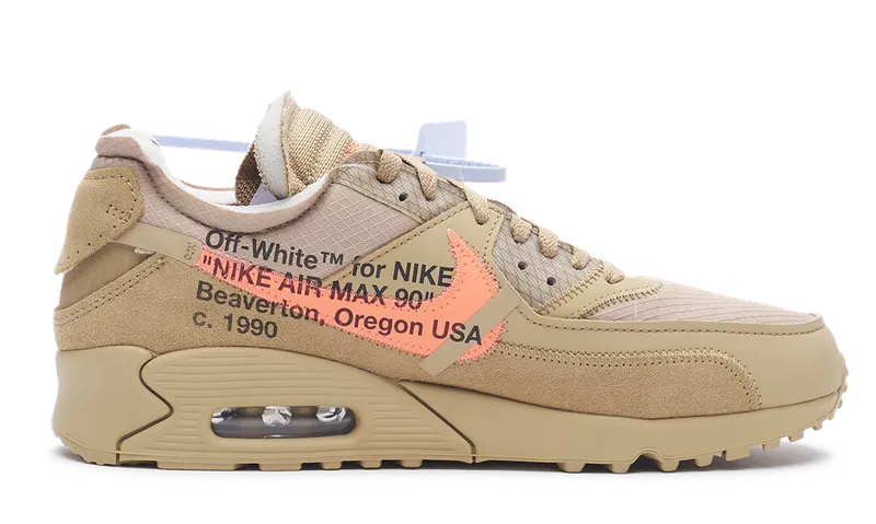 Nike Air Max 90 OFF-WHITE Desert Ore Air Max series