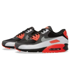 NIKE AIR MAX 90 OG 'REVERSE INFRARED' Black, Neutral & Dark Grey nike air max 90 lightweight athletic sneakers