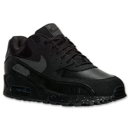 Nike Air Max 90 Premium Black-Metallic Silver Nike Air Max collection