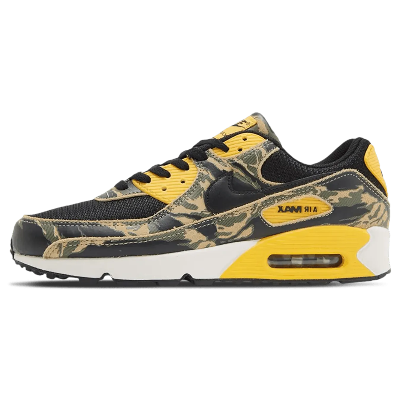Nike Air Max 90 Premium 'Camo Pack - University Gold' nike air max 90 lightweight athletic sneakers