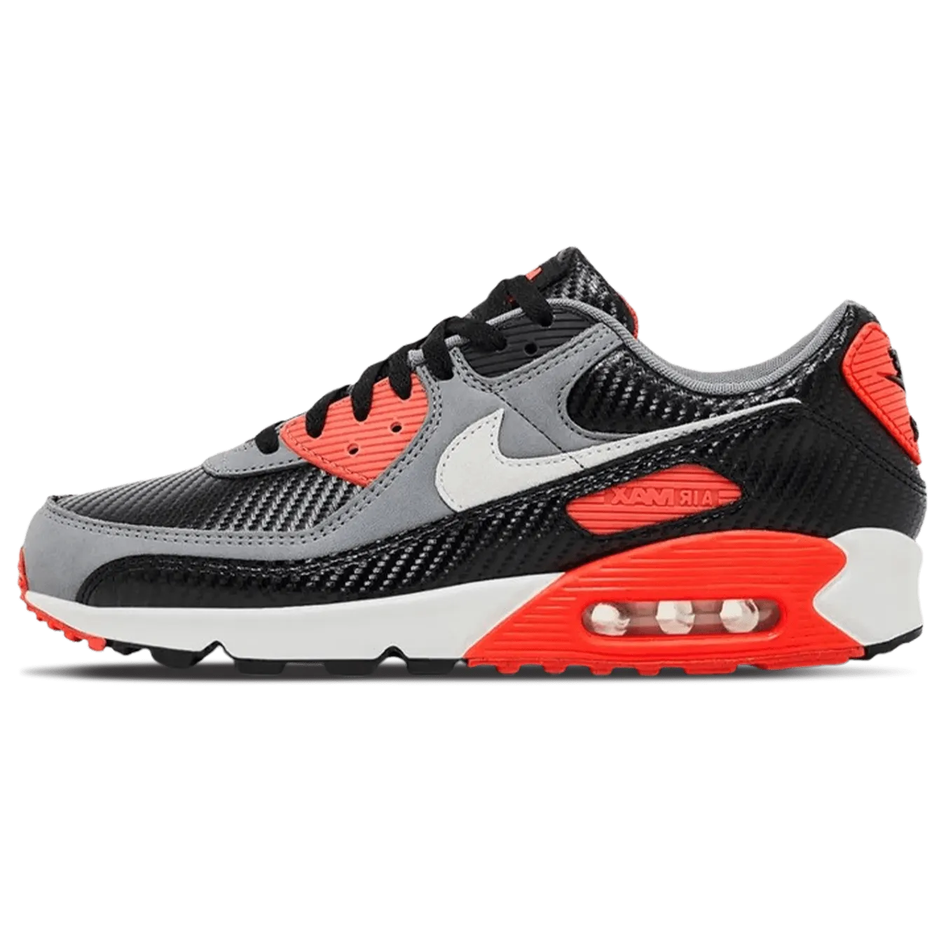 Nike Air Max 90 Premium 'Carbon Fiber Infrared' nike air max 90 lightweight athletic sneakers