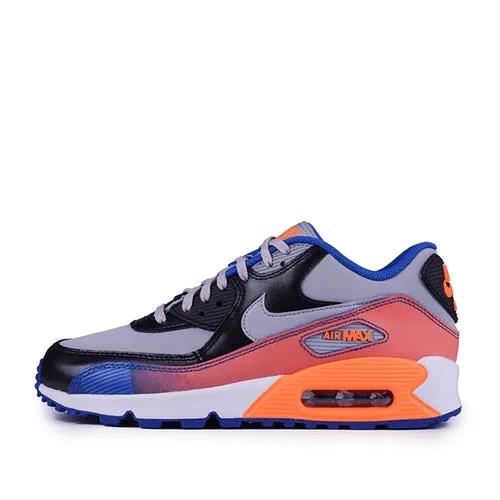 Nike Air Max 90 Premium Leather Multi Color GS (724879-002) Youth Size 5Y-7Y Air Max series