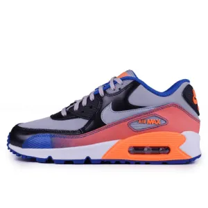 Nike Air Max 90 Premium Leather Multi Color GS (724879-002) Youth Size 5Y-7Y nike air max versatile running and casual sneakers