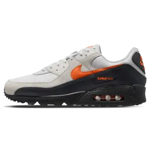 Nike Air Max 90 'Racing Pack - Vast Grey Total Orange' Nike Air Max lifestyle sneakers with sport details