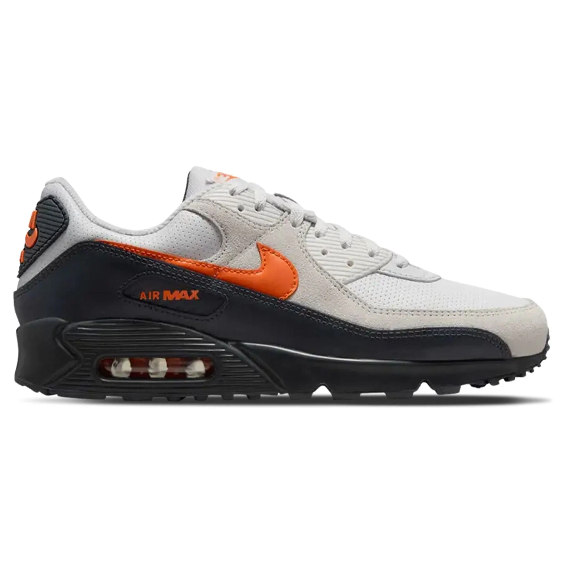 Nike Air Max 90 'Racing Pack - Vast Grey Total Orange' Nike Air Max running sneakers
