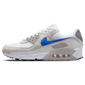 Nike Air Max 90 'Summit White Racer Blue' nike air max 90 lightweight athletic sneakers