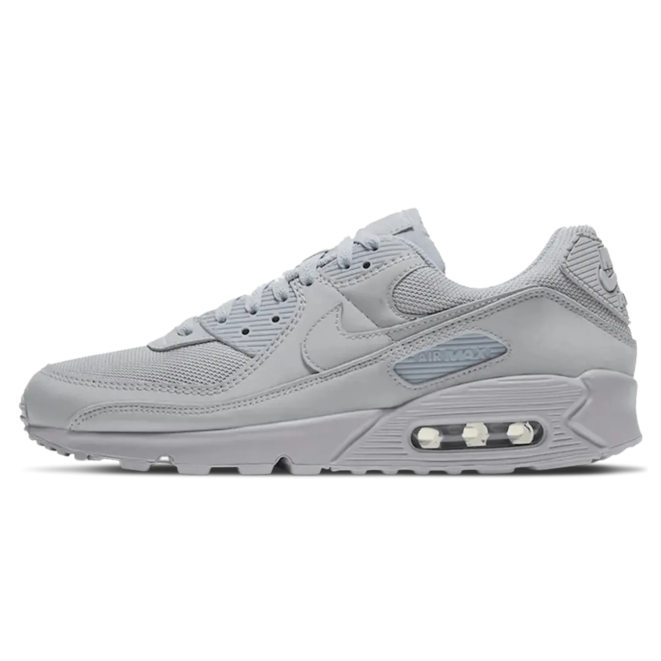 Nike Air Max 90 'Triple Grey' Nike Air Max lifestyle sneakers with sport details