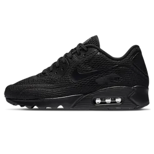 Nike Air Max 90 Ultra BR 'Triple Black' nike air max 90 lightweight athletic sneakers