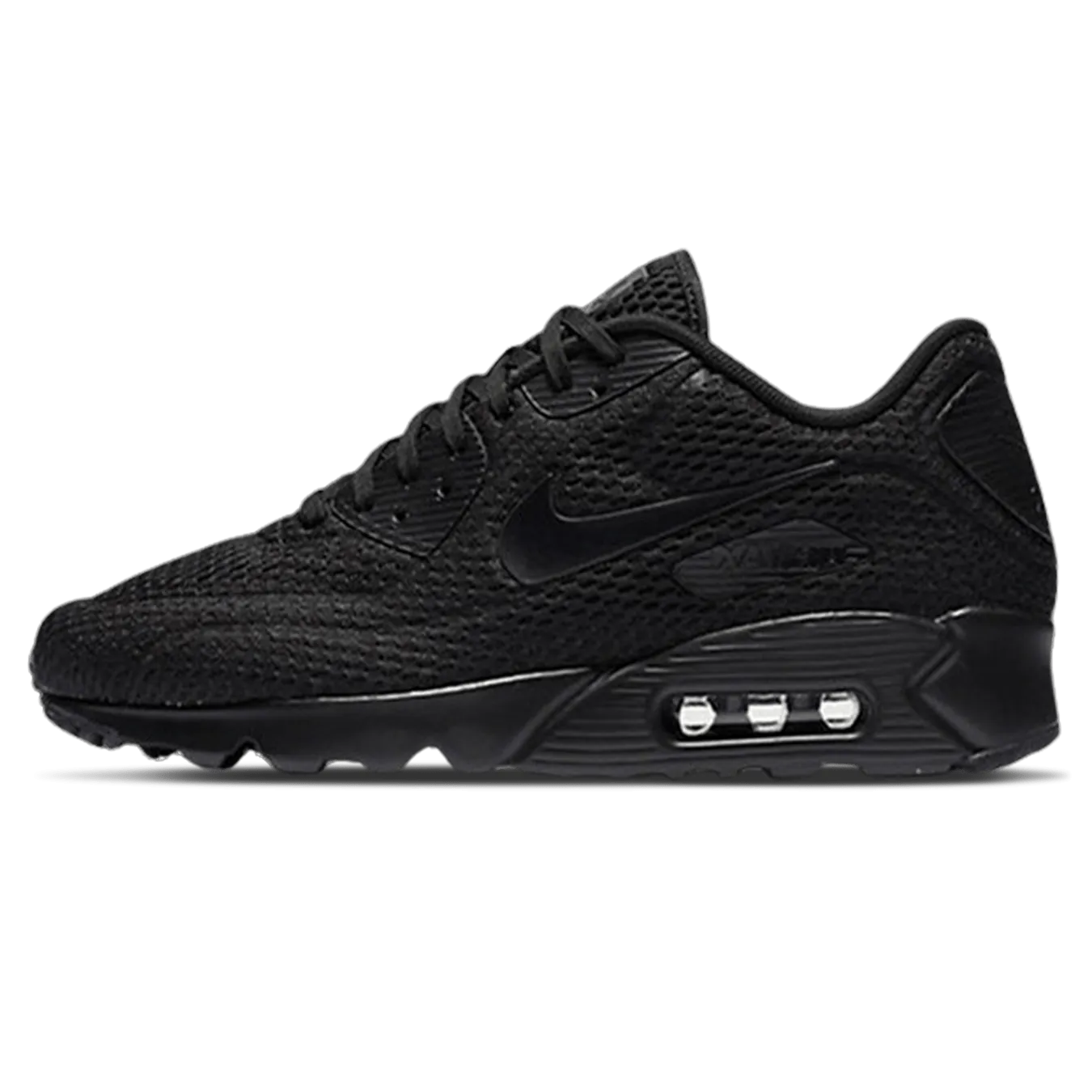 Nike Air Max 90 Ultra BR 'Triple Black' nike air max 90 lightweight athletic sneakers