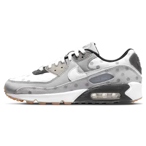 Nike Air Max 90 'White Polka Dot' nike air max 90 lightweight athletic sneakers
