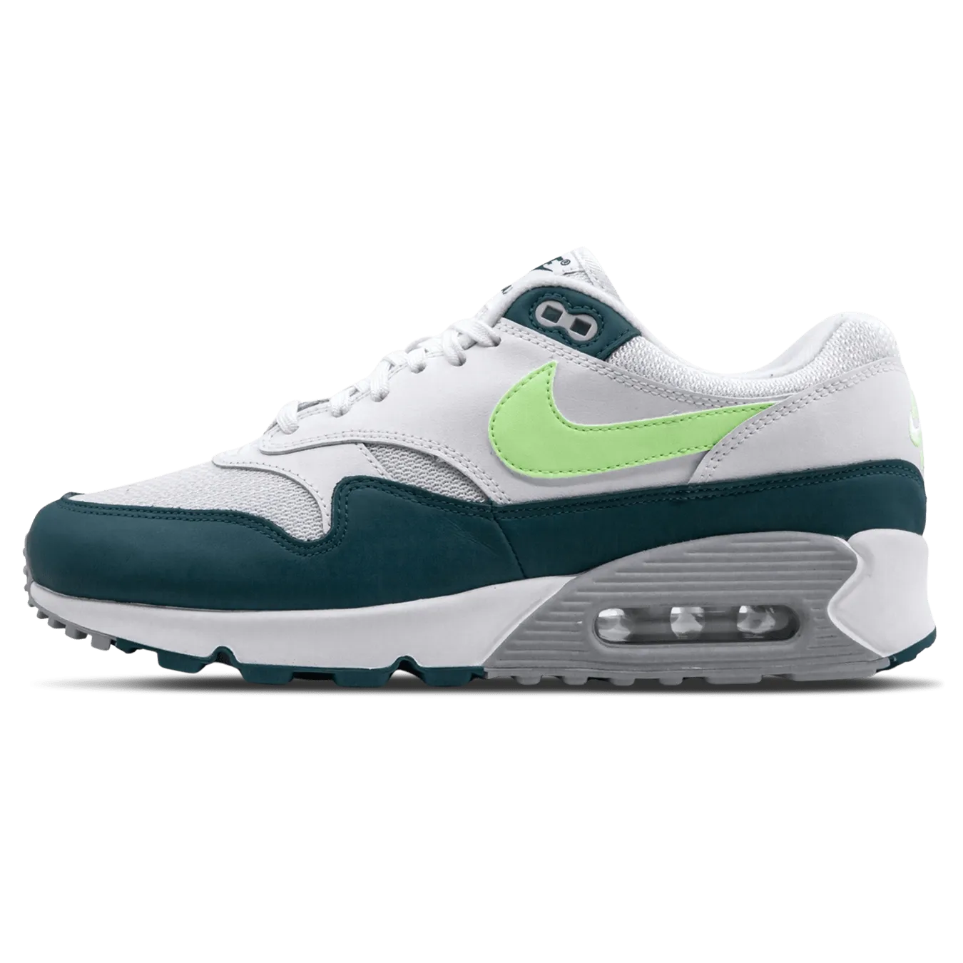 Nike Air Max 90/1 'Spruce Lime' nike air max 90 lightweight athletic sneakers