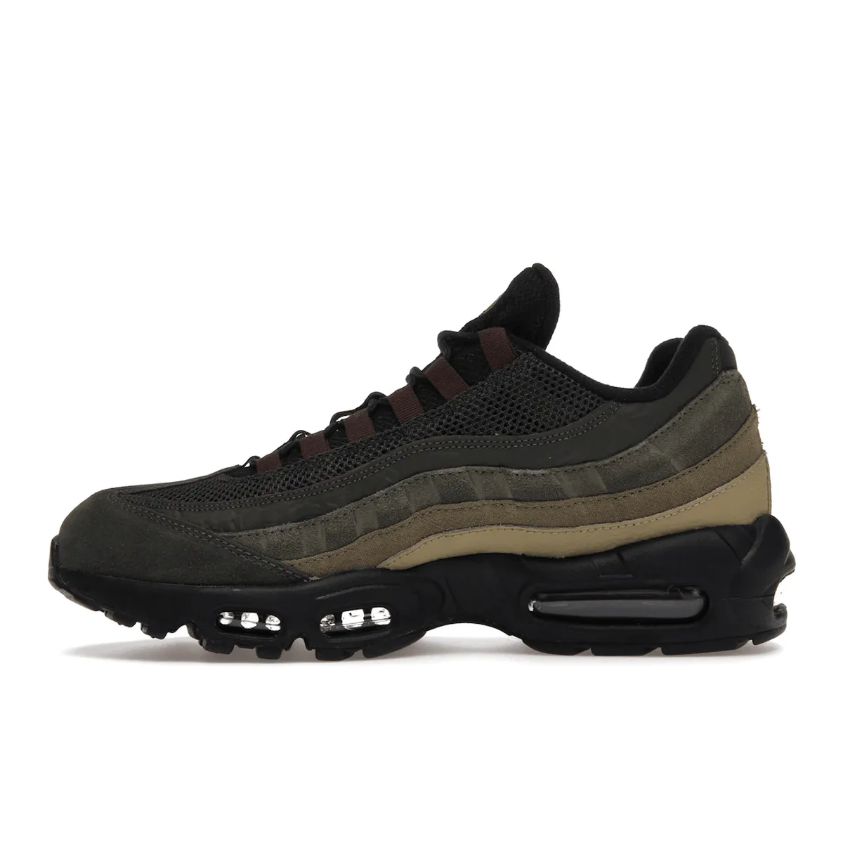 Nike Air Max 95 Black Earth Sequoia Cargo Khaki Nike Air Max casual shoes