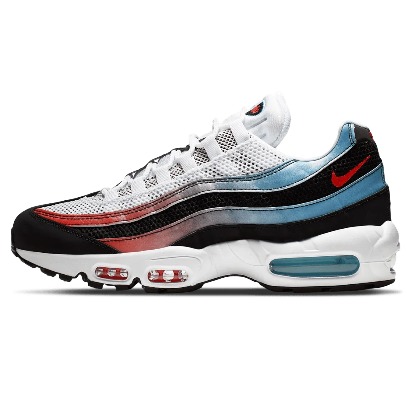 Nike Air Max 95 'Blue Red Gradient' nike air max 95 sporty and durable shoes