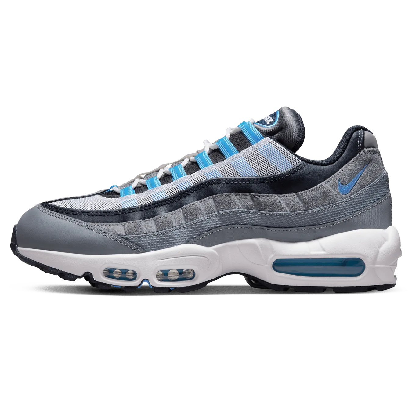 Nike Air Max 95 'Cool Grey University Blue' nike air max 95 sporty and durable shoes