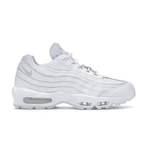 Nike Air Max 95 Essential White Gray Fog Nike Air Max casual shoes with visible air tech