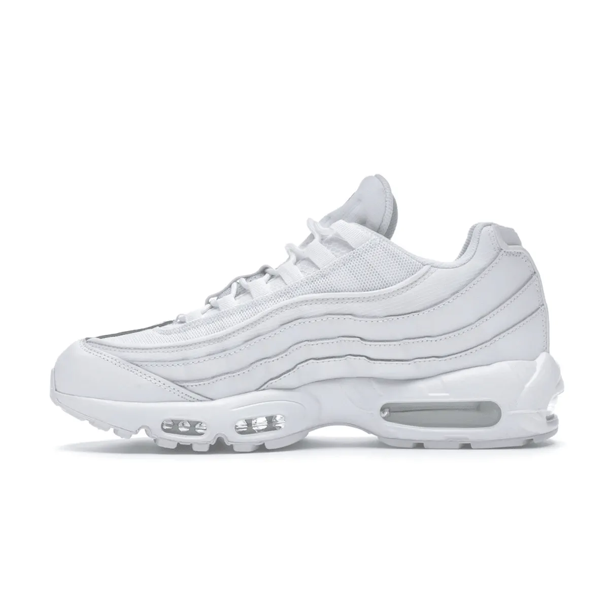 Nike Air Max 95 Essential White Gray Fog Nike Air Max casual shoes