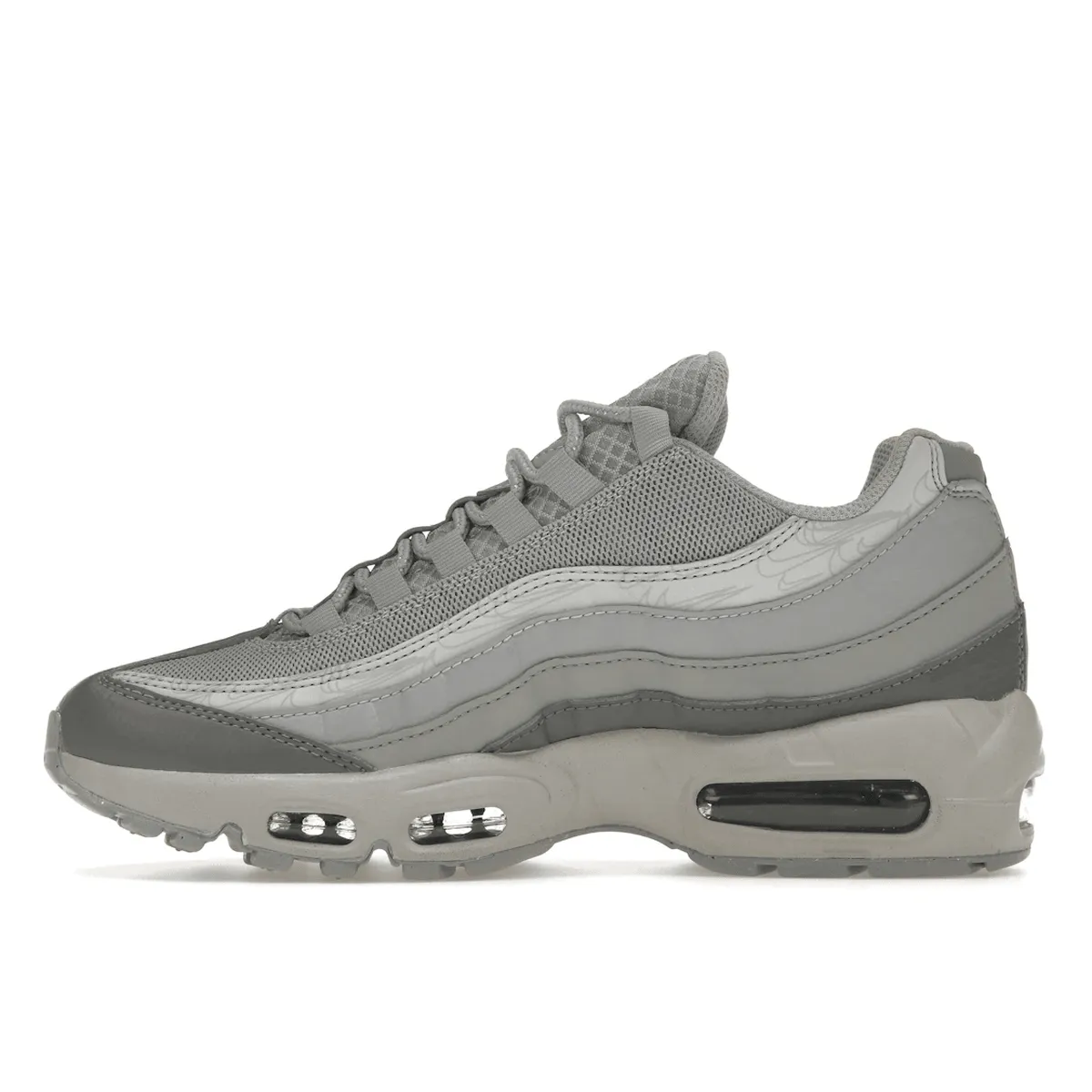 Nike Air Max 95 Gray Midnight Navy Nike Air Max casual shoes