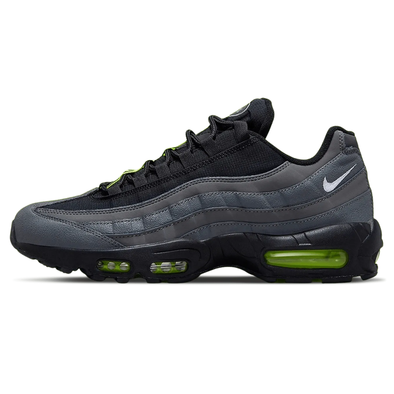 Nike Air Max 95 'Iron Grey Volt' Nike Air Max lifestyle sneakers with sport details