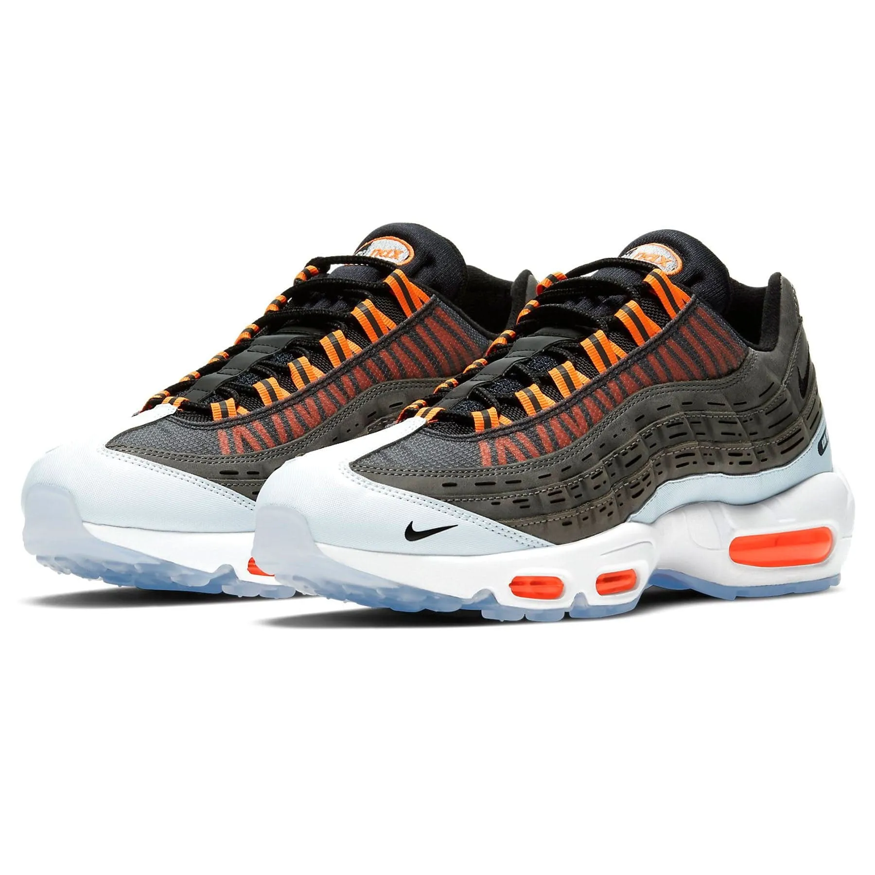 Nike Air Max 95 Kim Jones Black 'Total Orange' Nike Max 95 versions