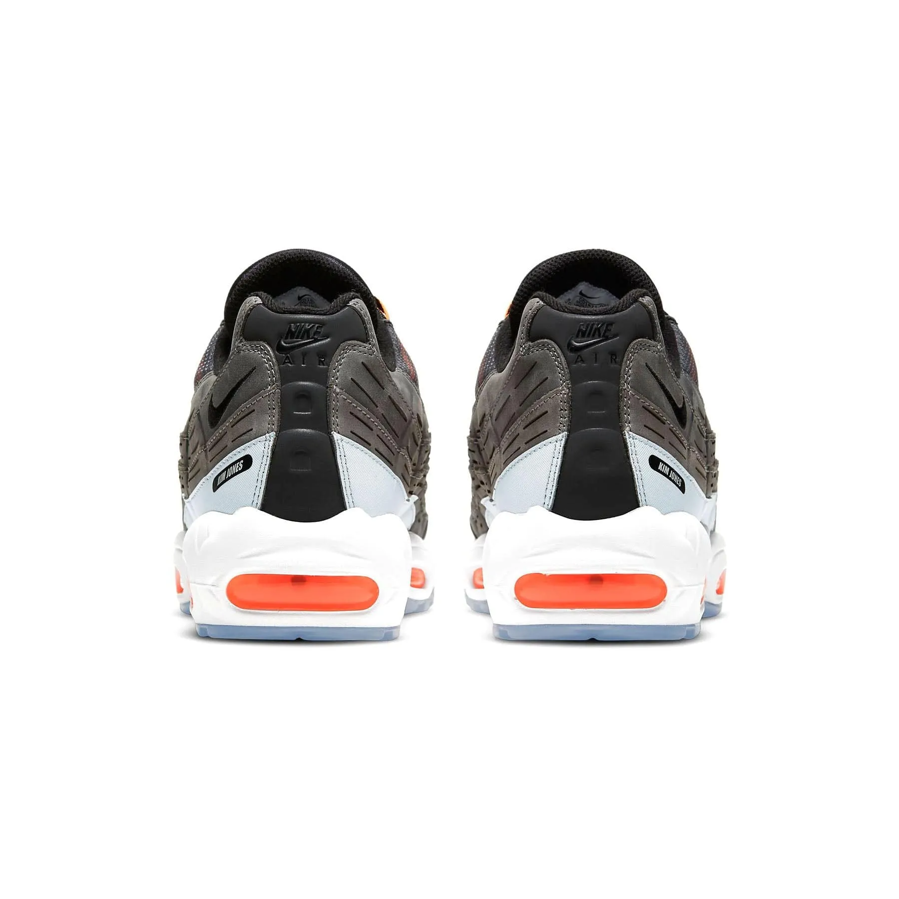 Nike Air Max 95 Kim Jones Black 'Total Orange' Nike Max 95 versions